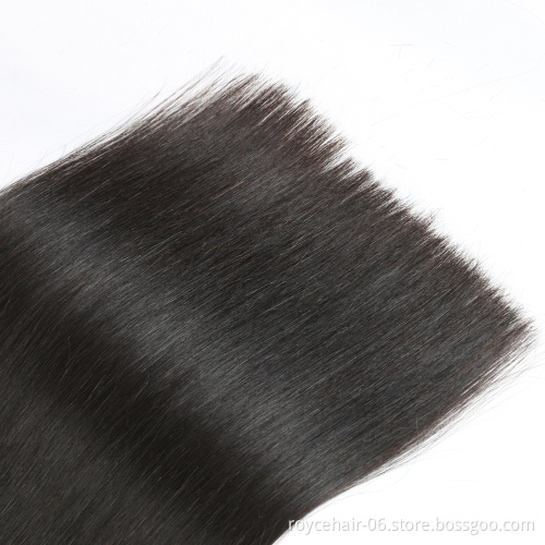One Donor Unprocessed Virgin Brazilian Human Hair Silky Straight Cuticle Aligned Raw Hair Extensions For High End Customers Only